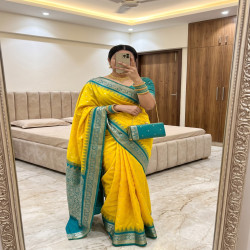 Premium Banarasi Silk Zari Weave Saree